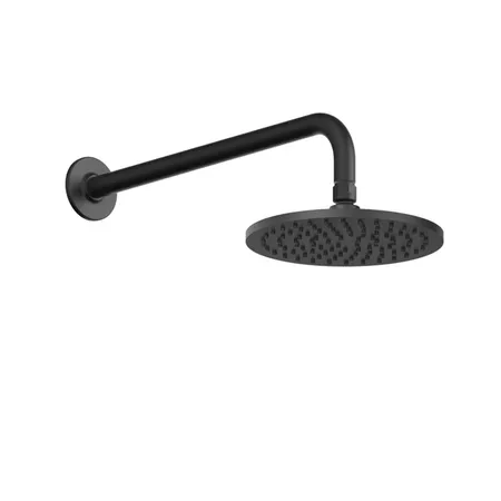Gessi Inciso Shower Душевая головка шарнирная на 1/2” с защитой отизвесткового налёта, цвет: black XL