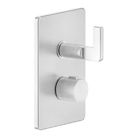 Gessi Inciso Смеситель для душа с переключателем на 1 выход, термостатический, внешняя часть, цвет: хром