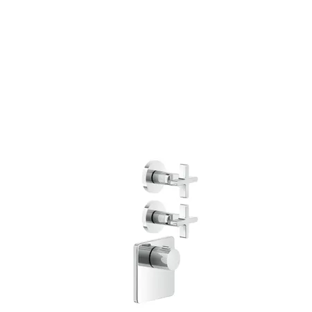 Gessi Inciso Смеситель для душа, встраиваемый, термостатический, внешняя часть, цвет: хром