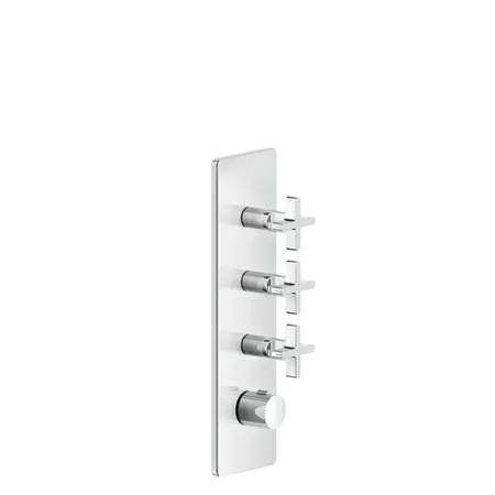 Gessi Inciso Смеситель для душа, встраиваемый, термостатический, внешняя часть, цвет: хром