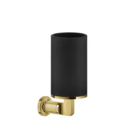 Gessi Inciso Стакан, подвесной, цвет: золото/черный