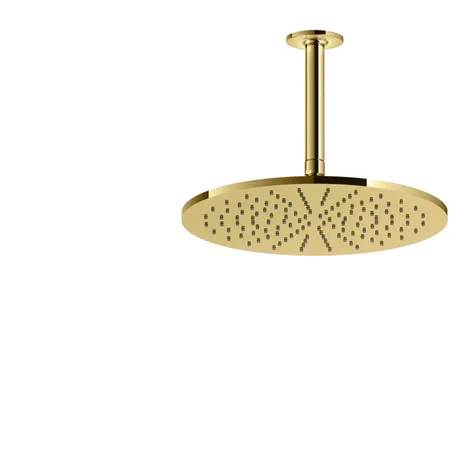Gessi Inciso Верхний душ, 1/2", потолочный, цвет: золото