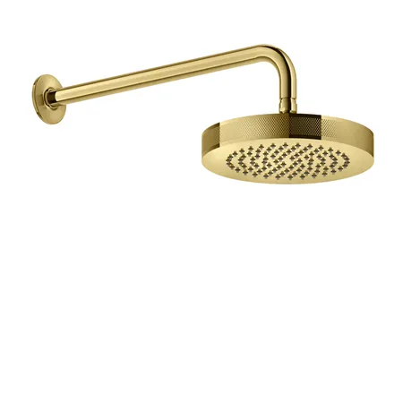 Gessi Inciso Верхний душ, с защитой от налёта. цвет: золото