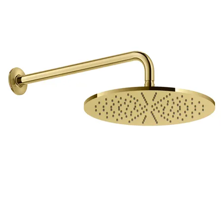 Gessi Inciso Верхний душ, с защитой от налёта. цвет: золото