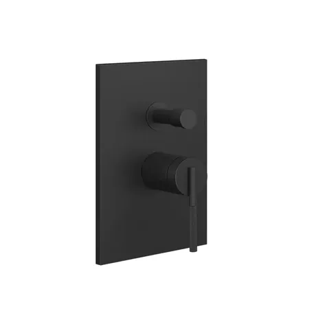 Gessi Ingranaggio Смеситель для душа, встраиваемый, на 2 выхода, цвет: Black XL
