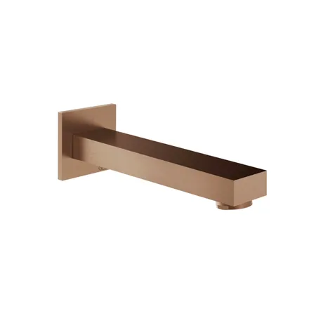 Gessi Inverso Rigato Излив для ванны, настенный, цвет: Copper Brushed PVD