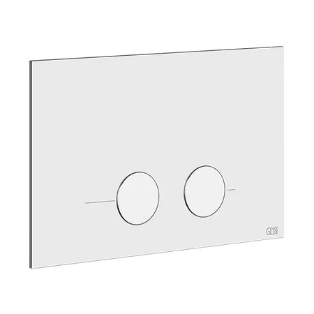 Gessi Клавиша смыва для унитаза, двойная, для систем инсталляций Geberit Sigma8 и Sigma12, цвет: хром