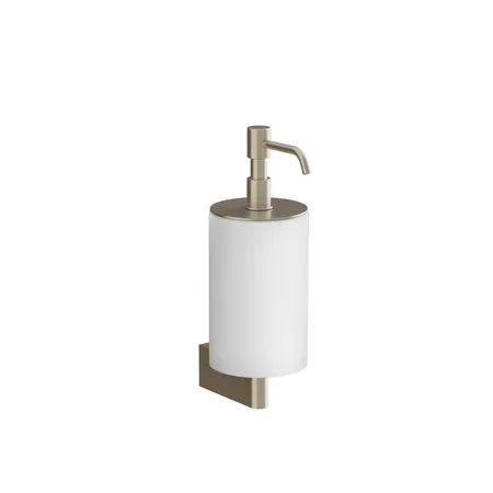 Gessi Origini Дозатор для мыла настенный, цвет: белый/Finox Brushed Nickel