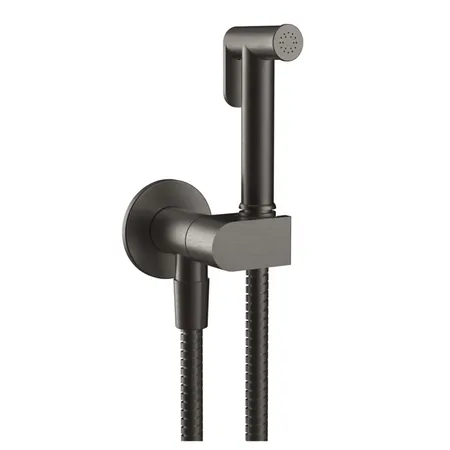 Gessi Origini Гигиенический душ, шланг, цвет: Black Metal Brushed PVD