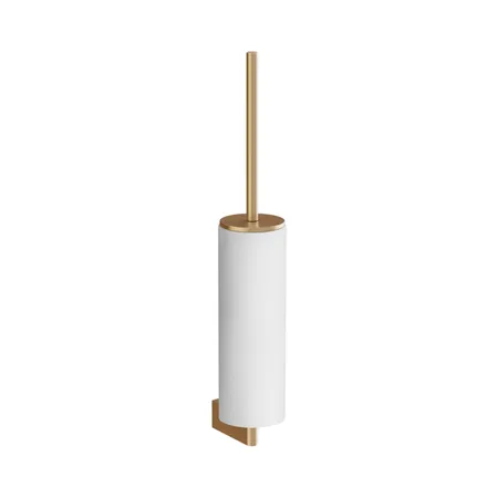 Gessi Origini Туалетный ёршик, подвесной, цвет: белый/Warm Bronze Br. PVD