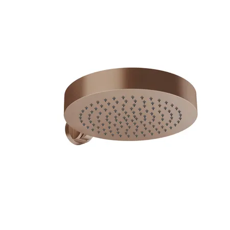 Gessi Origini Верхний душ, защита от известкового налета, цвет: Copper Brushed PVD