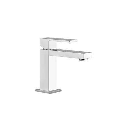 Gessi Rettangolo Смеситель для раковины на 1 отверстие, без донного клапана, цвет: хром