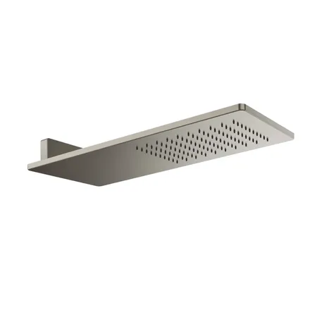 Gessi Rettangolo Верхний душ, для настенного крепления, цвет: Steel Brushed