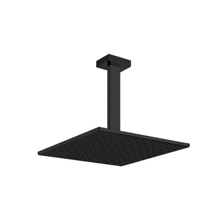Gessi Rettangolo Верхний душ для потолочного крепления, цвет: Black XL