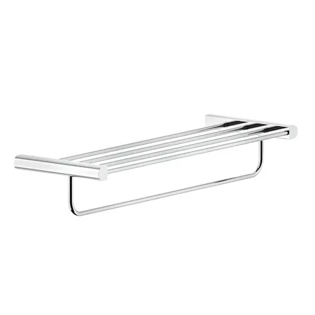 Gessi Rilievo Полка с полотенцедержателем, подвесной, цвет: хром