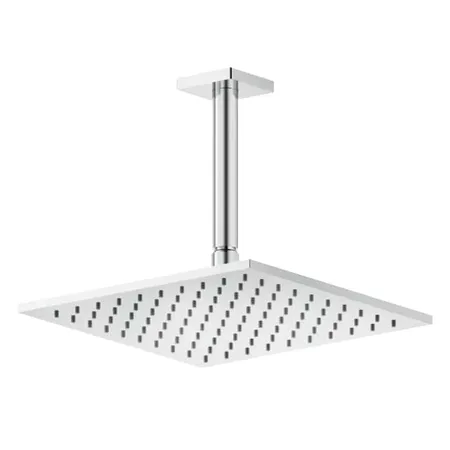 Gessi Rilievo Потолочная душевая головка на 1/2", длина изгот. под заказ, цвет: хром