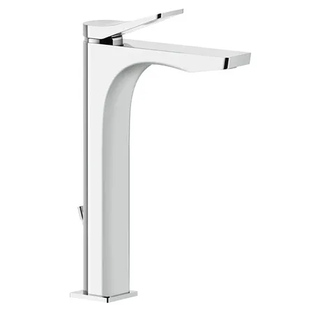 Gessi Rilievo Смеситель для раковины на 1 отв. с донным клапаном, излив, цвет: хром