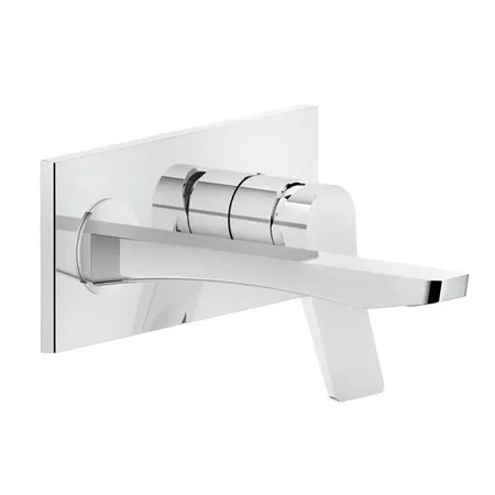 Gessi Rilievo Встраиваемый смеситель для раковины с изливом, внешние части, цвет: хром
