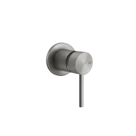 Gessi Shower316 Встраиваемый однорычажный смеситель, на 1/2", картридж,одна позиция. внешняя часть, цвет: шлифованная сталь
