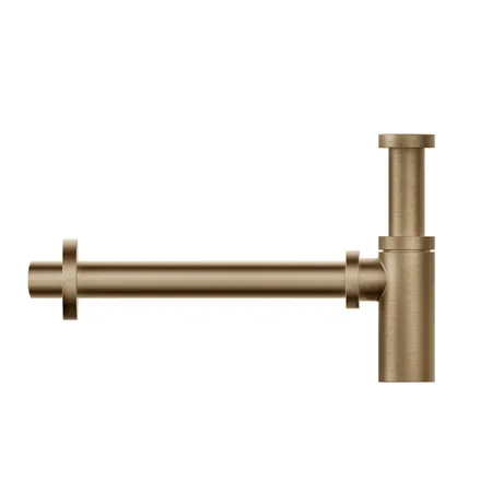 Gessi Сифон для раковины, круглый, цвет: warm bronze brushed pvd