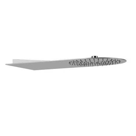 Gessi Tremillimetri Душевая головка для настенного крепления, цвет: Steel Brushed