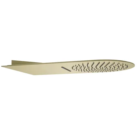 Gessi Tremillimetri Душевая головка для настенного крепления, цвет Brass Brushed PVD