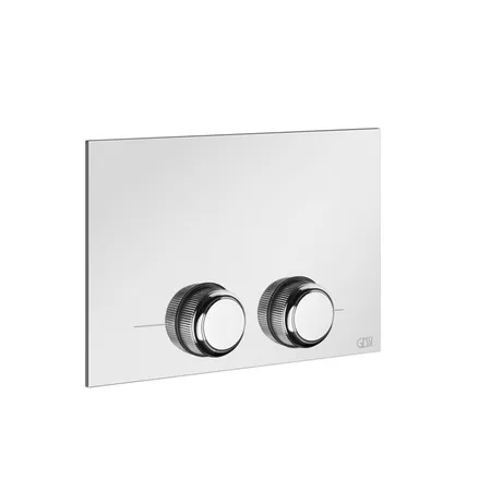 Gessi Venti20 Клавиша смыва для унитаза двойная, для инсталляций TECE, цвет: хром
