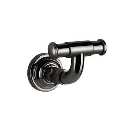 Gessi Venti20 Крючок двойной, цвет: Black Metal PVD