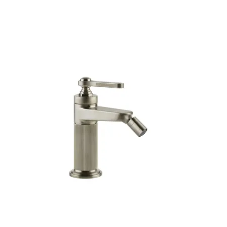 Gessi Venti20 Смеситель для биде, на 1 отв, с донным клапаном, цвет: Finox Brushed Nickel