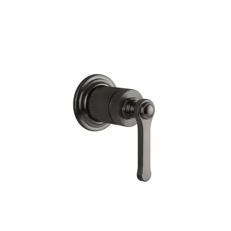 Gessi Venti20 Смеситель для душа, встраиваемый, цвет: Black Metal Brushed PVD