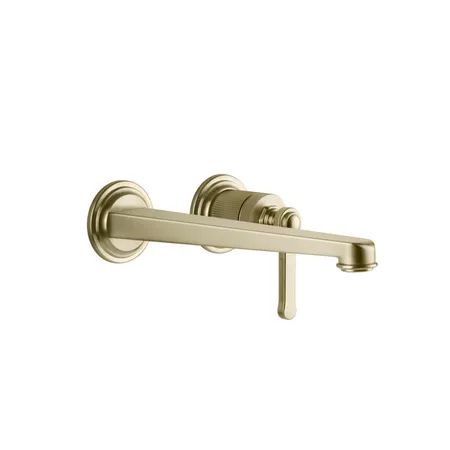 Gessi Venti20 Смеситель для раковины, встраиваемый, излив:, внешняя часть, цвет: Brushed Brass PVD