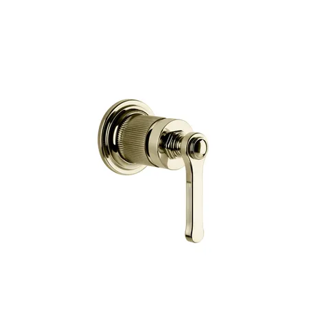Gessi Venti20 Смеситель встраиваемый, однорычажный, внешняя часть, цвет: Brass PVD