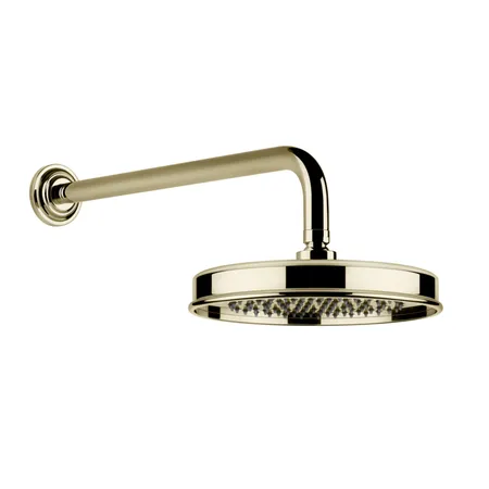 Gessi Venti20 Верхний душ, с настенным держателем, цвет: Brass PVD