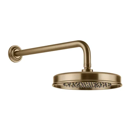 Gessi Venti20 Верхний душ, с настенным держателем, цвет: Warm Bronze Br. PVD