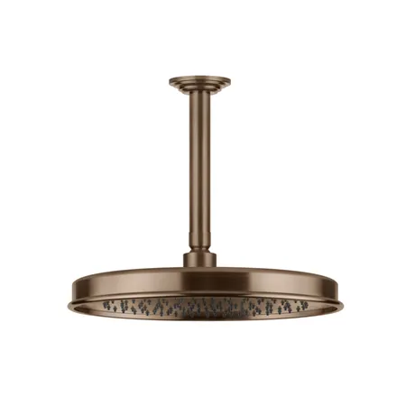 Gessi Venti20 Верхний душ, с потолочным держателем, цвет: Copper Brushed PVD