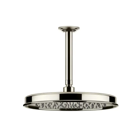 Gessi Venti20 Верхний душ, с потолочным держателем, цвет: Nickel PVD