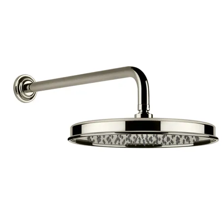 Gessi Venti20 Верхний душ, с настенным держателем, цвет: Nickel PVD