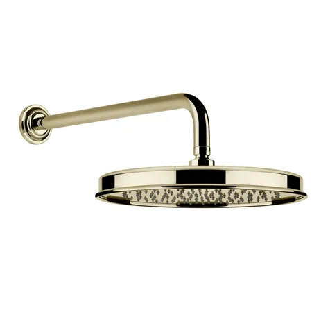 Gessi Venti20 Верхний душ, с настенным держателем, цвет: Brass PVD