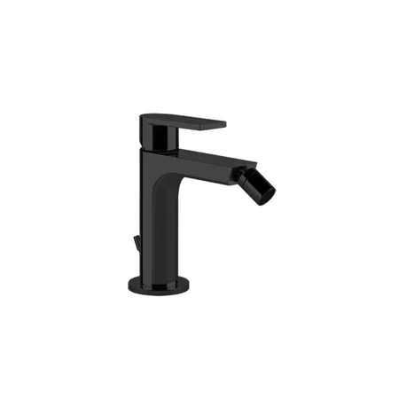 Gessi Emporio Via manzoni Смеситель для биде, на 1 отв, с донным клапаном, цвет: Black XL