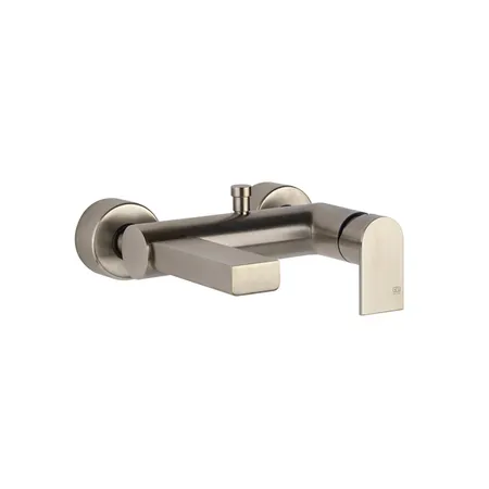 Gessi Emporio Via manzoni Смеситель для ванны, подвесной, с автоматическим переключателем ванна-душ, цвет: Finox Brushed Nickel