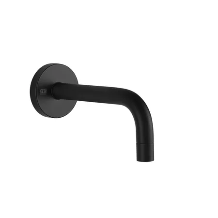 Gessi Emporio Via tortona Настенный излив короткий, цвет: Black XL