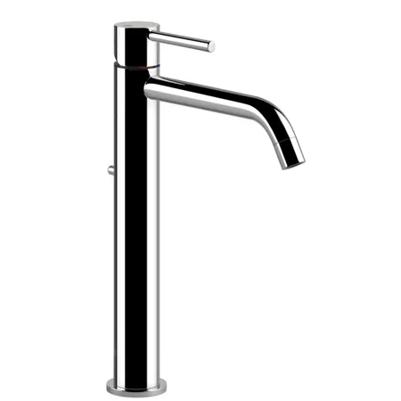 Gessi Emporio Via tortona Смеситель для раковины, на 1 отв, высокий, с донным клапаном, цвет: хром