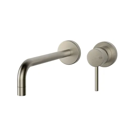 Gessi Emporio Via tortona Смеситель для раковины, встраиваемый, излив:, цвет: Finox Brushed Nickel