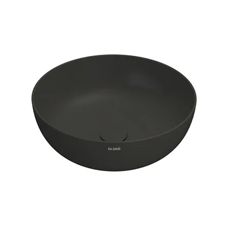 Globo T-Edge Раковина накладная d45, без отв, цвет: smoke