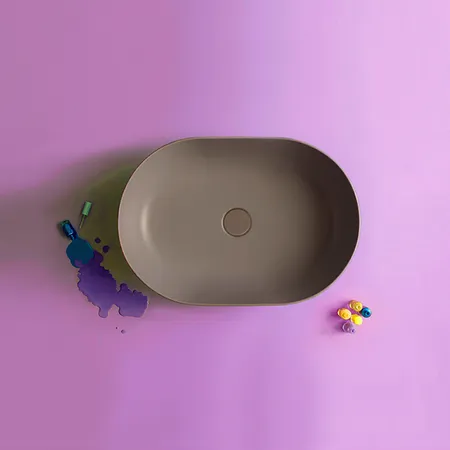 Globo T-Edge Раковина-чаша, без отв, на столешницу, цвет: Castagno