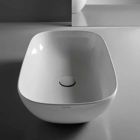 Globo T-Edge Раковина-чаша, без отв, на столешницу, цвет: белый