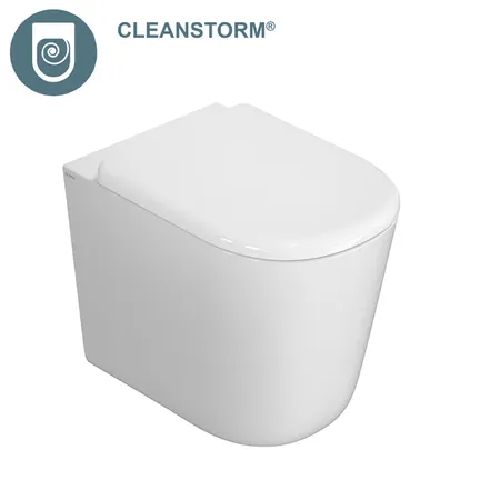 Globo Lalita Унитаз напольный, безободковый, смыв Tornado (CLEANSTORM), цвет: белый