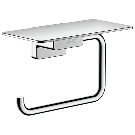 Hansgrohe AddStoris Держатель т/б с полкой, цвет: хром