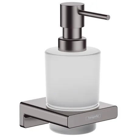 Hansgrohe AddStoris Диспенсер для жидкого мыла, цвет: шлифованный черный хром