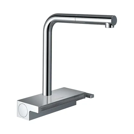 Hansgrohe Aquno Select M81 Смеситель для кухни, 1 отв, с вытяжным душем 2jet, цвет: хром